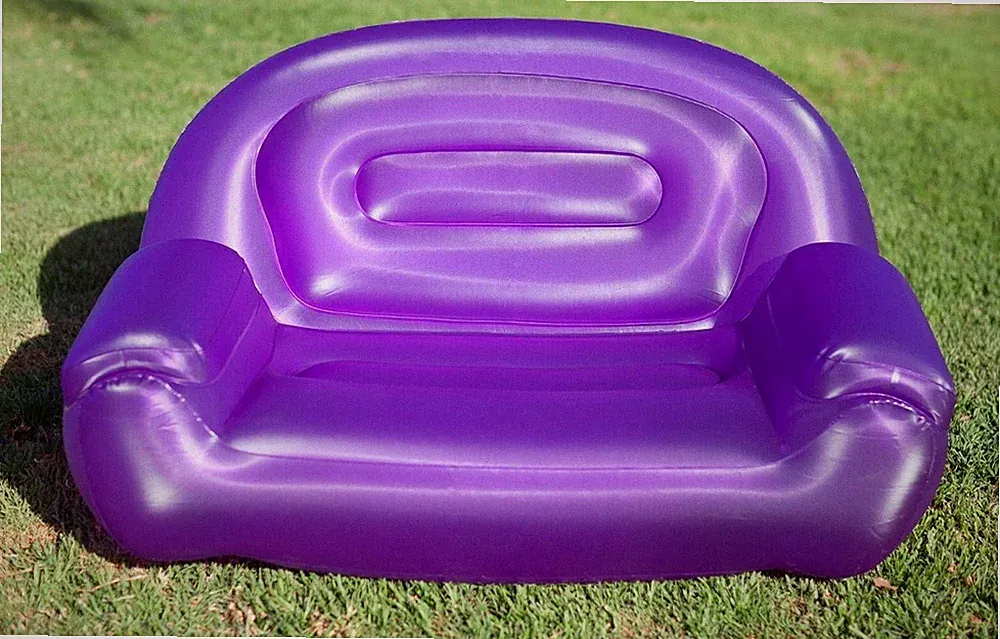Air Sofa Blow Up Inflatable Sofa Couch 54" x 28" x 28" Pets and Kids Love It!