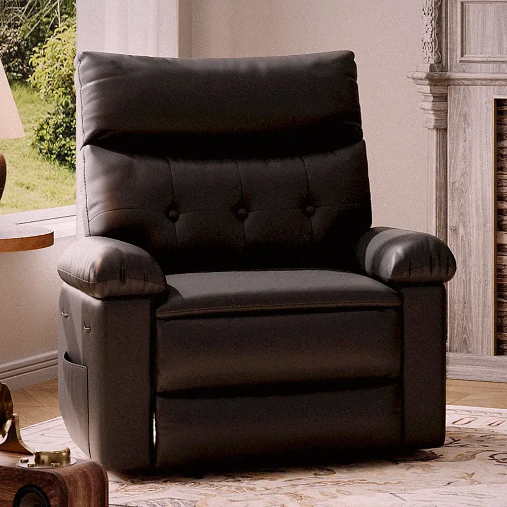 Extra Wide Recliner Chair with Heat & Massage for Big & Tall Adults
