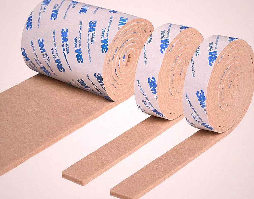 Furniture Pad, 3 Rolls Floor Protectors for Furniture Feet Felt Pads Tailorable