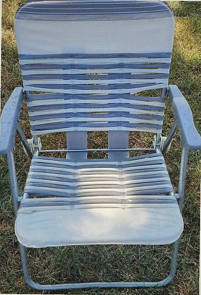 vintage gray recliners