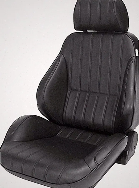 New Listing Procar Rally XL Recliner Bucket Seat With Headrest; Vinyl; Right/Passenger