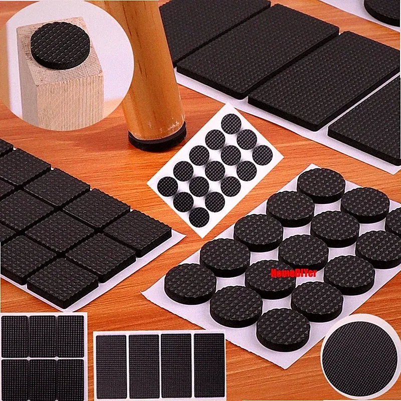 Self Adhesive Furniture Floor Chair Legs Pads Sticky Table Pad Feet Protectors