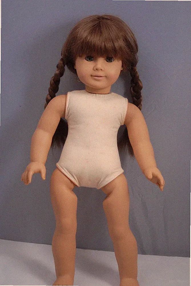 Vintage American Girl Doll Molly with White Body in Meet Outfit w/ Accessories