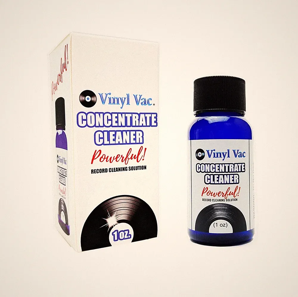 Vinyl Vac Concentrate Cleaner - No Alcohol - Safe For Your Records! (1oz)