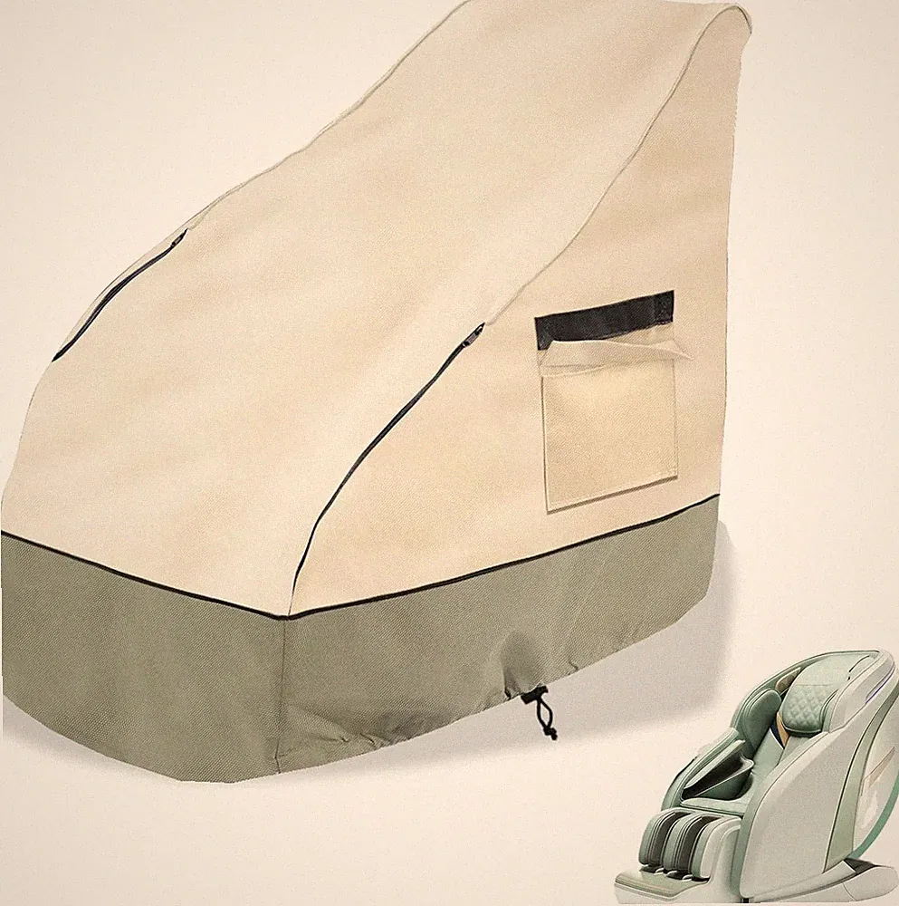 Waterproof Shiatsu Massage Chair Cover - 600D Oxford Cloth, Dustproof & Durable